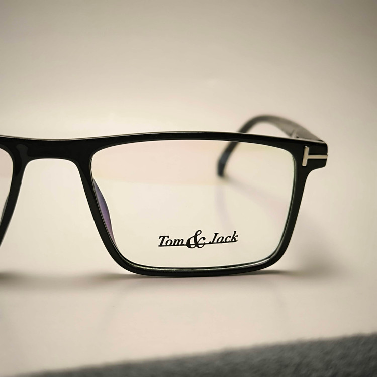 عینک طبی کائوچو مردانه TOM JACK کد 8011