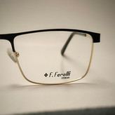 عینک طبی مردانه فلزی برند F.FEROLLI کد 93101