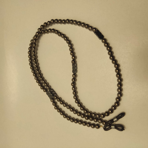 بند عینک مشکی مرواریدی