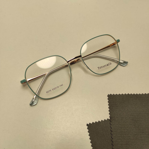 عینک طبی زنانه فلزی پد یک تیک برند TEFFANY کد 8575