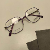 عینک طبیزنانه فلزی پد یک تیکه برند VERSACE کد 010