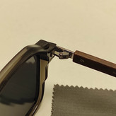 تصویر عینک آفتابی دسته چوب CARTIER کد 2525