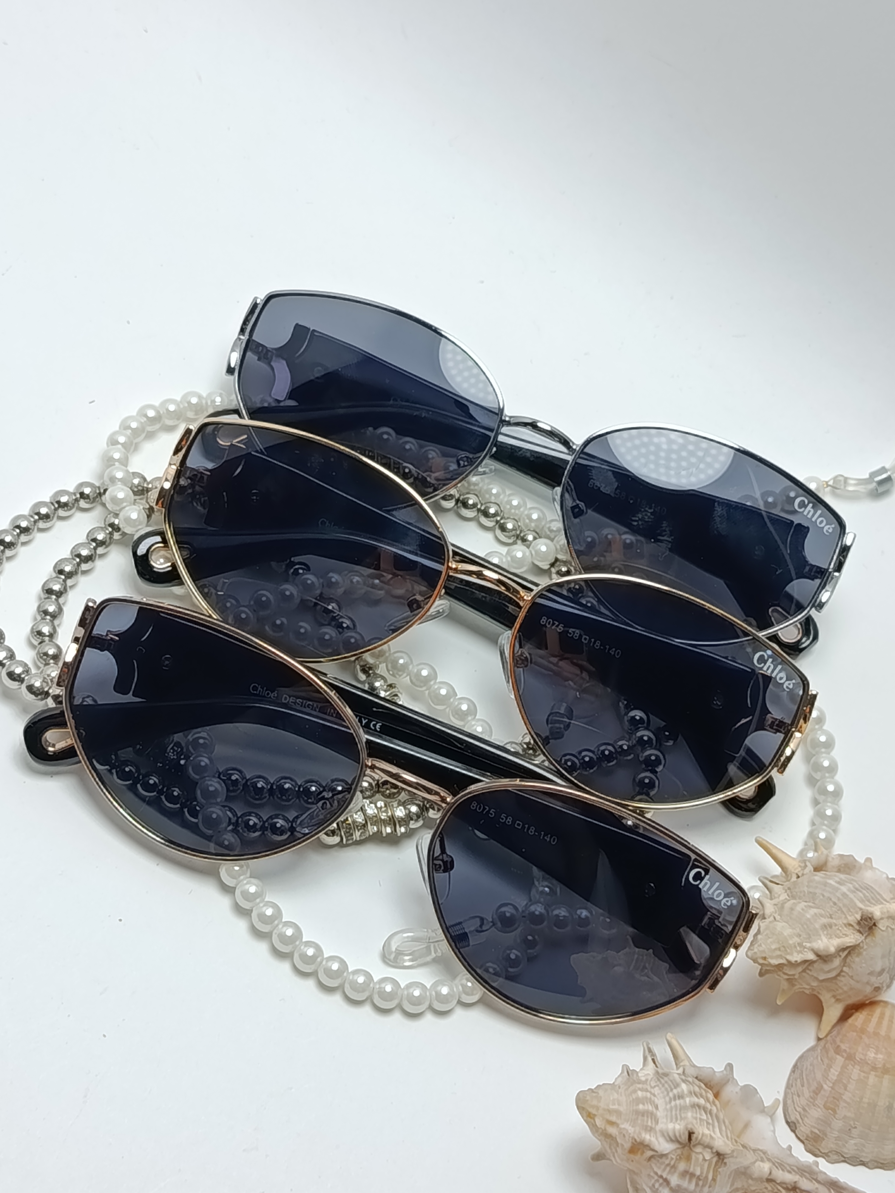 عینک آفتابی زنانه فانتزی کلویی Chloe مدل 8075