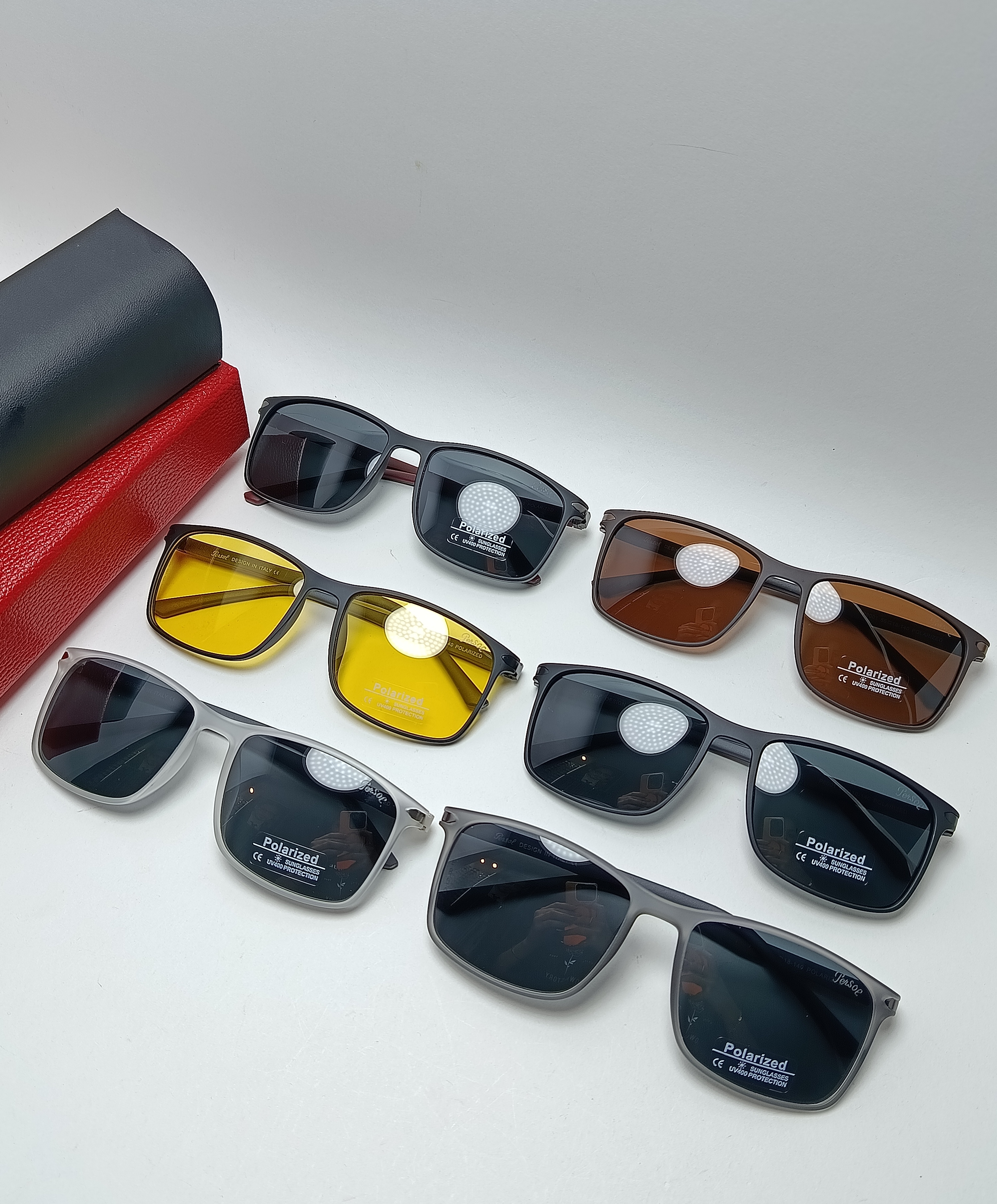 عینک آفتابی مردانه پلاریزه persol مدل8001