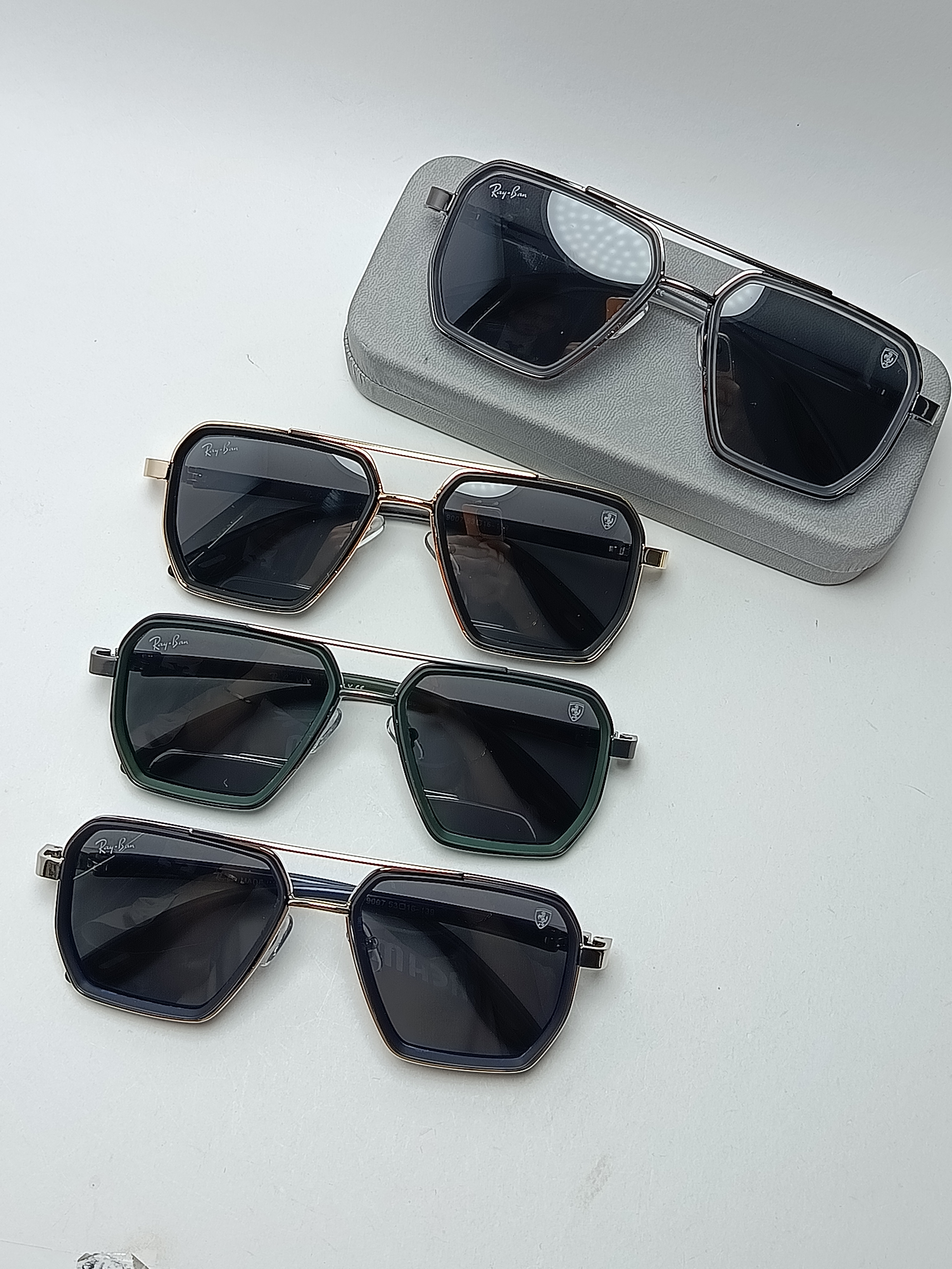 عینک آفتابی مردانه پلاریزه Raybanمدل9007